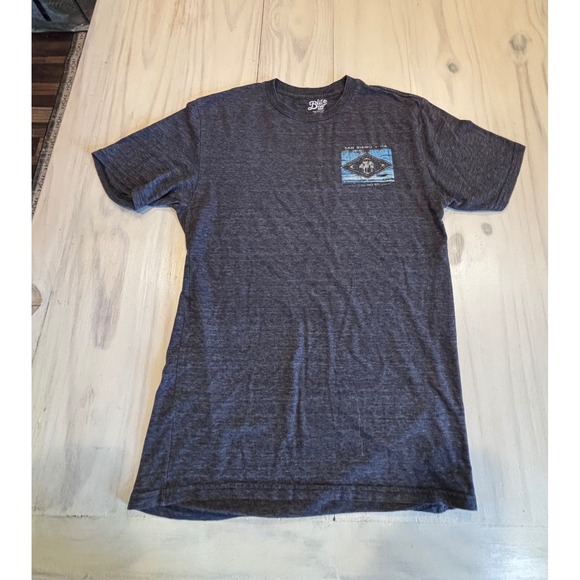 Blue 84 Tops - Blue 84 San Diego CA Graphic T-Shirt Small Dark Gray Heather Beach Souvenir Tee